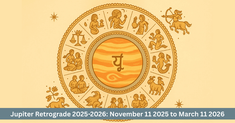 Jupiter Retrograde 2025-26 (Nov-Mar): Effects and Remedies in Cancer-Gemini