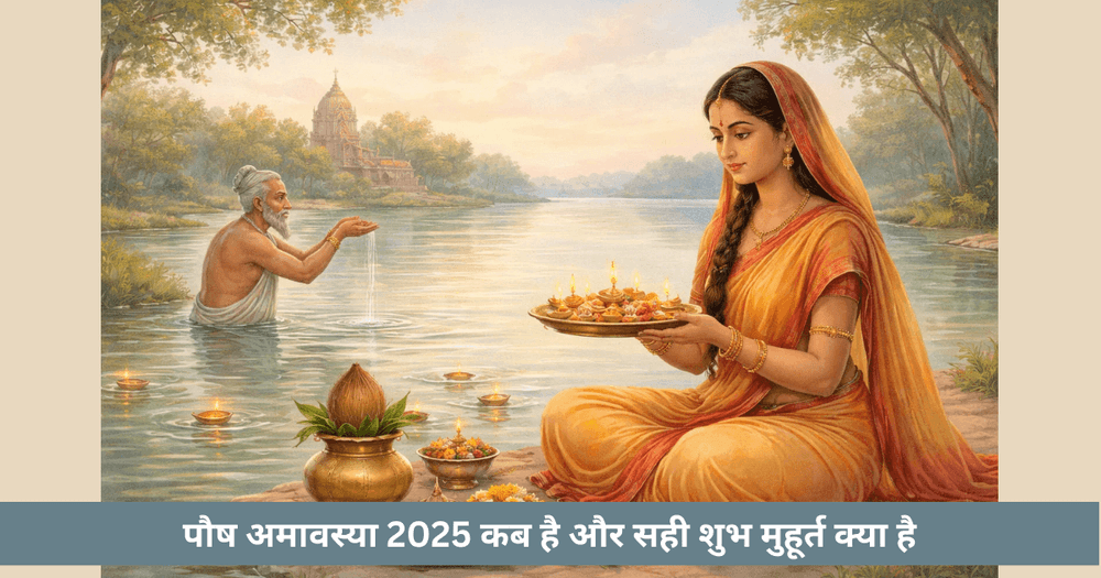 पौष अमावस्या 2025 तिथि, समय, शुभ मुहूर्त और विधि