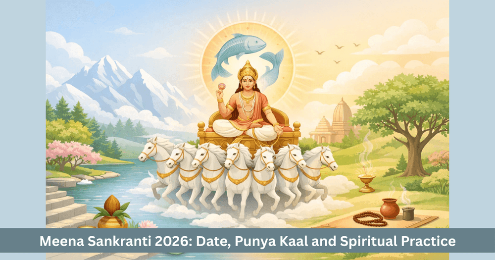 Meena Sankranti 2026 Date and Punya Kaal Time