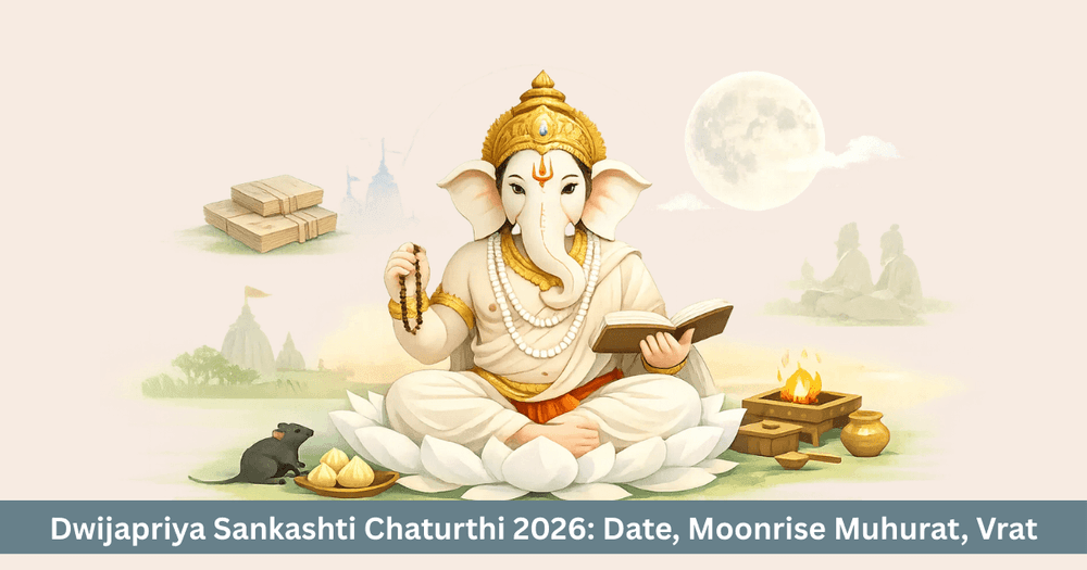 Dwijapriya Sankashti Chaturthi 2026: Date, Chaturthi Tithi and Vrat Timings