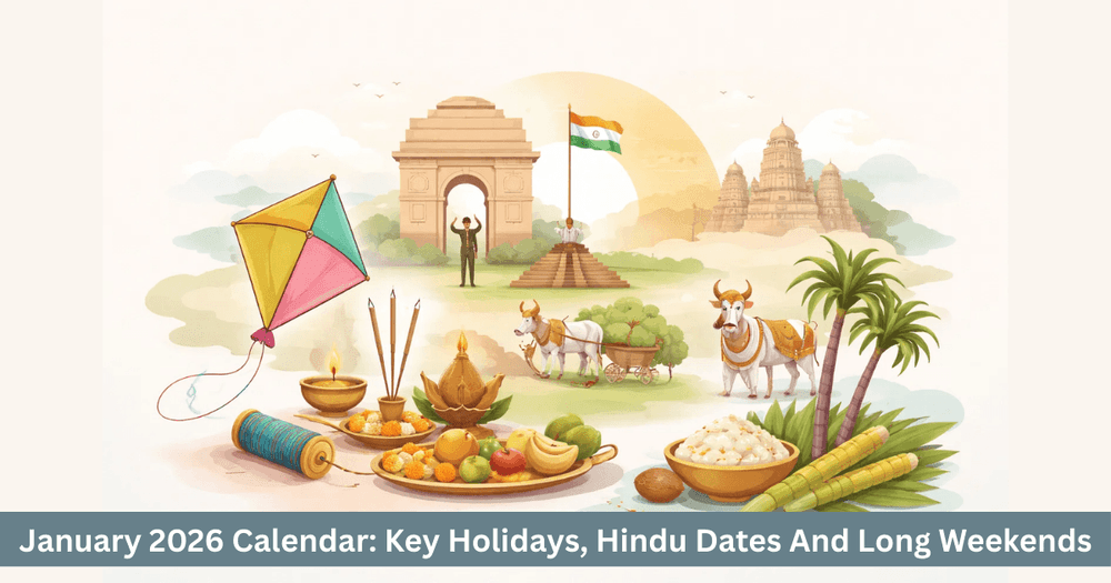 January 2026 Calendar & Festivals