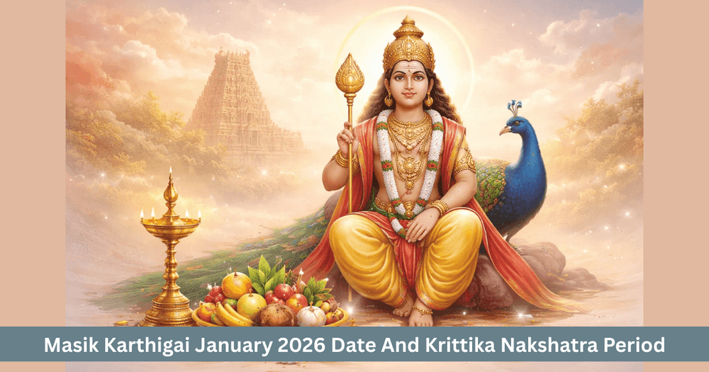 Masik Karthigai Vrat 2026: Date & Krittika Nakshatra