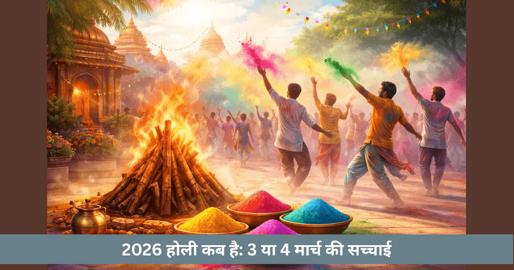 होली 2026: तिथि और मुहूर्त