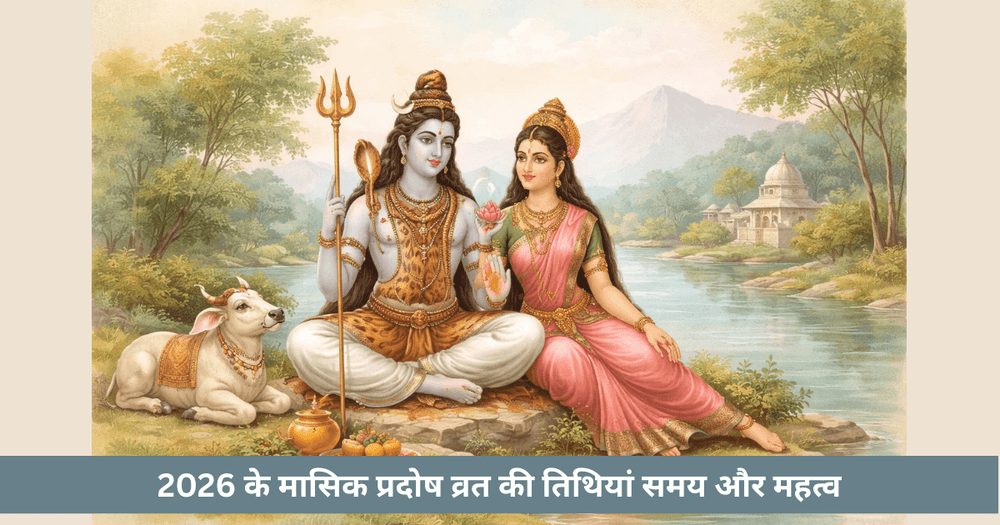 2026 प्रदोष व्रत तिथियाँ और प्रदोष काल: सम्पूर्ण प्रदोष व्रत मार्गदर्शक