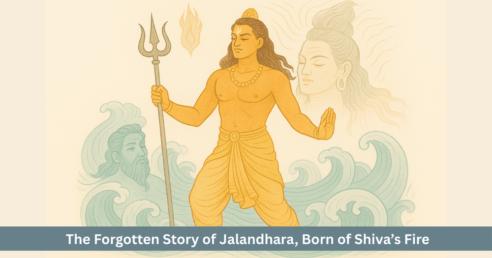The Story of Jalandhara ,  Born from Shiva’s Fire, Ended by His Trishul
