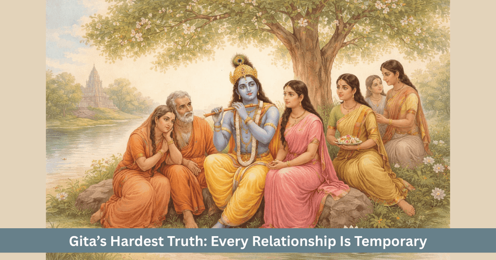 Gita on Impermanent Relationships, Soul and Detachment