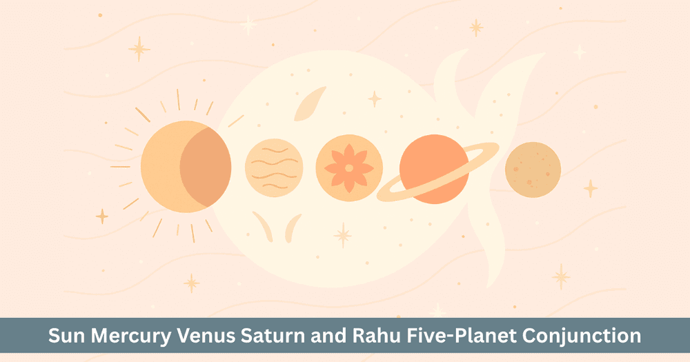 Five-Planet Conjunction 2025: 5 Planets in Pisces, Solar Eclipse and Karmic Transformation.