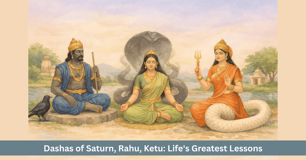 Saturn, Rahu, Ketu Dashas   Spiritual Growth and Karmic Lessons