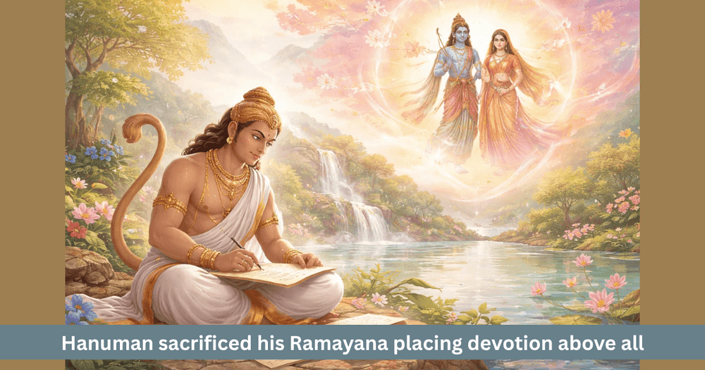 Hanumad Ramayana and Supreme Devotion