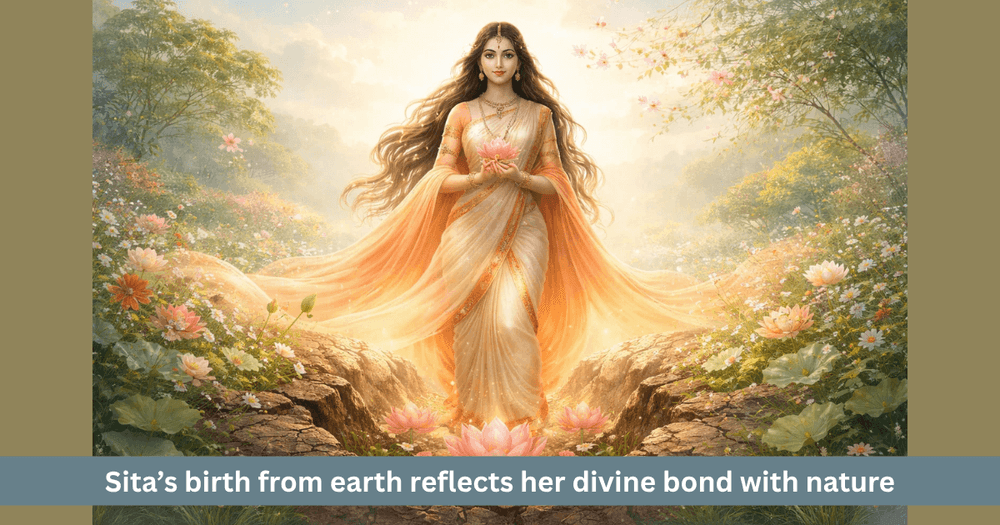 Sita, the Daughter of the Earth: Her Divine Birth