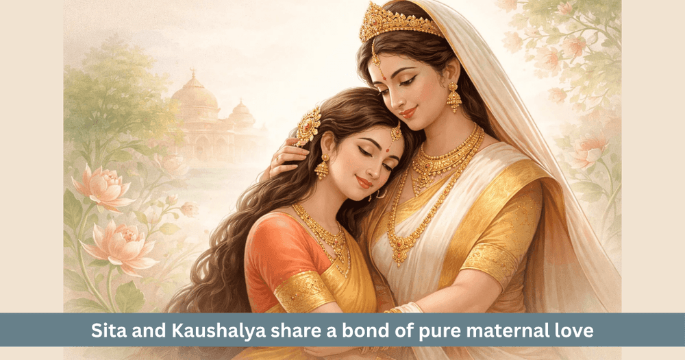 Sita and Kaushalya Divine Bond