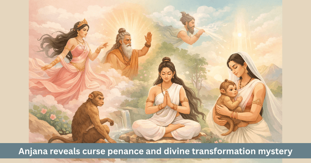 The Story of Anjana and Hanuman’s Birth