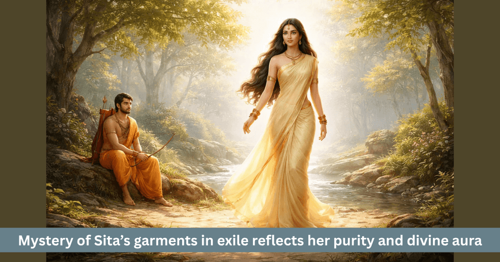 Did Sita Clothes Never Age During Exile