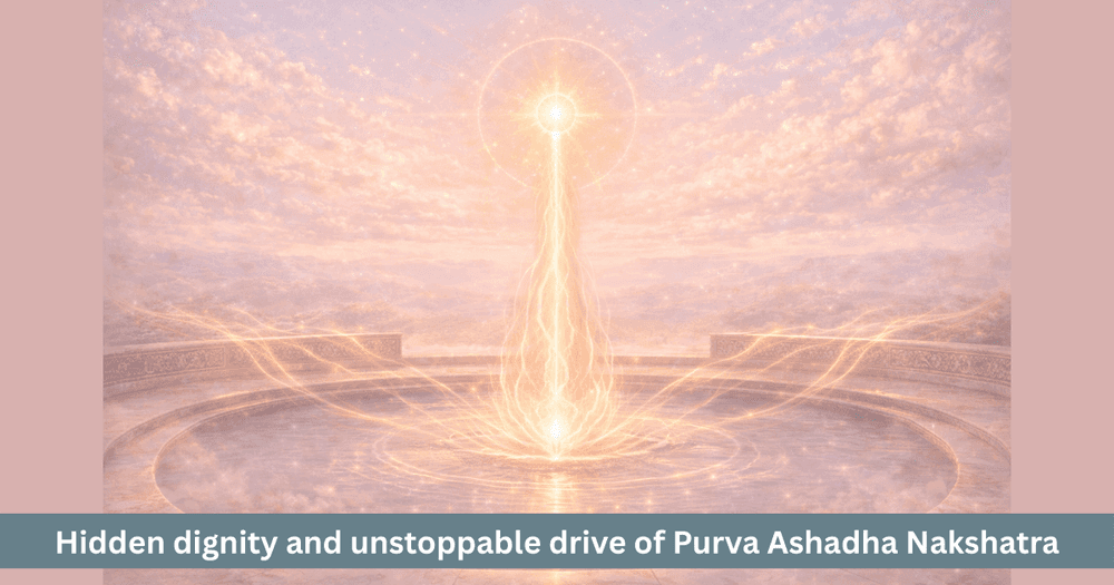 Purva Ashadha Nakshatra: Dignity and Inner Power Traits
