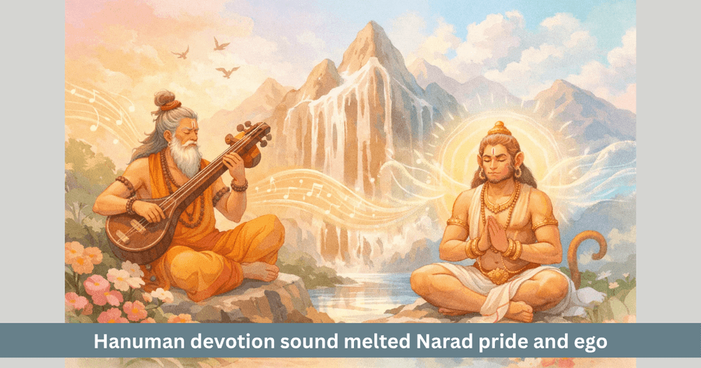 Hanuman and Narada: A Tale of Devotion