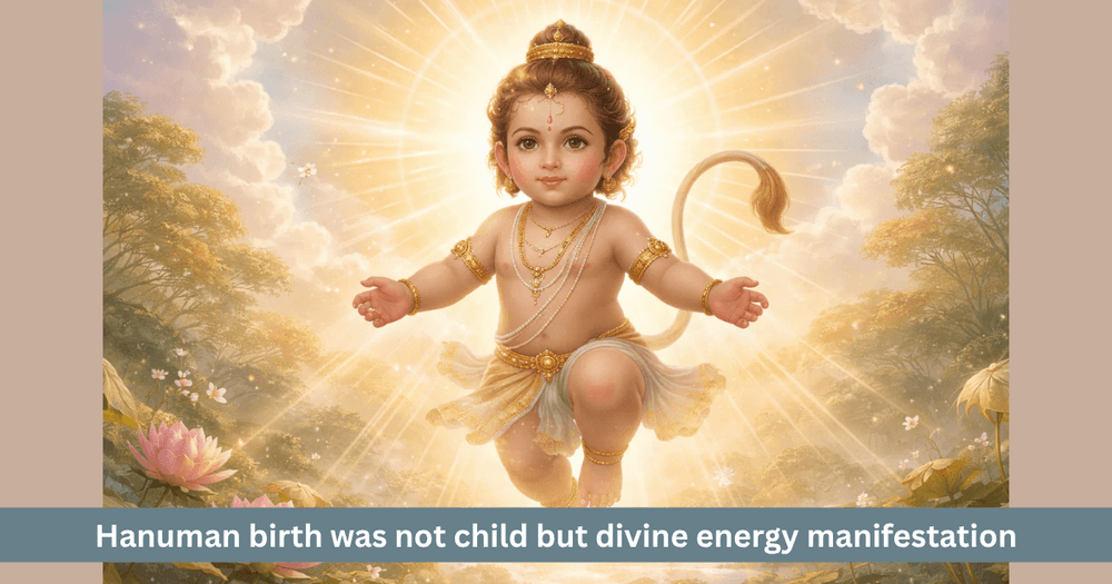 The Divine Form of Hanuman’s Birth