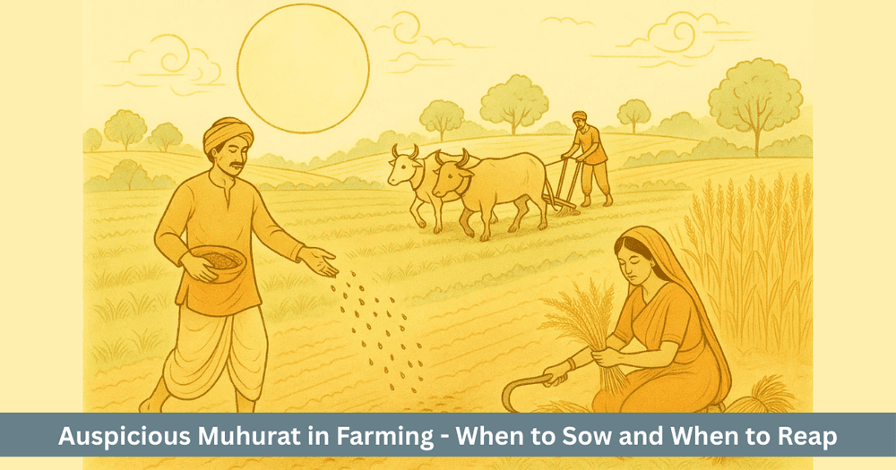 Auspicious Muhurat in Farming: When to Sow and Reap According to Panchang