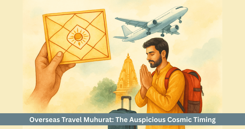 Best Muhurat for Overseas Travel: Nakshatra and Planetary Guidance