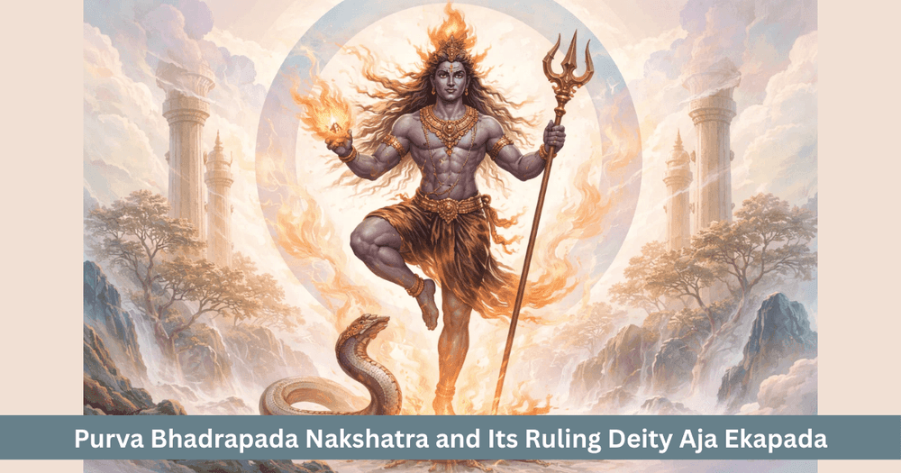 Purva Bhadrapada Nakshatra and Aja Ekapada Spiritual Significance