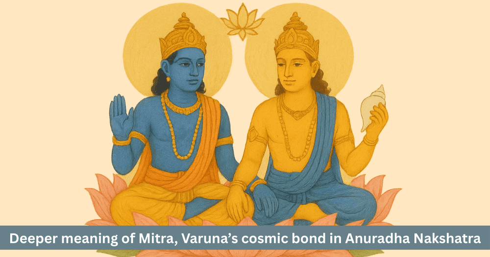 Anuradha Nakshatra: Astrological Mystery of Mitra-Varuna’s Cosmic Bond