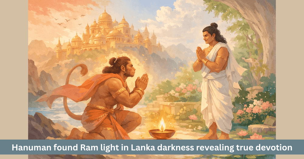 Hanuman and Vibhishana: A Ramayana Tale
