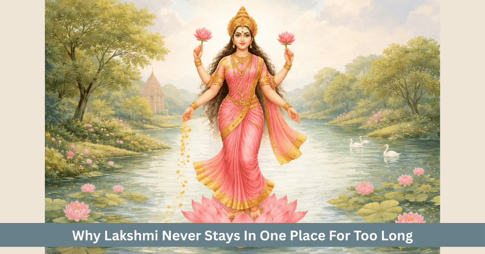 Why Lakshmi Does Not Stay In One Place Restless Wealth And Steady Dharma