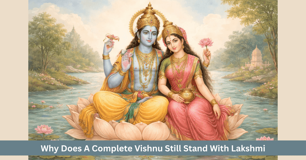 Vishnu And Lakshmi Secret Of Wholeness