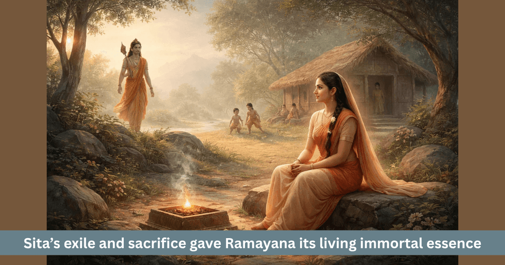Sita’s Exile and the Birth of Ramayana