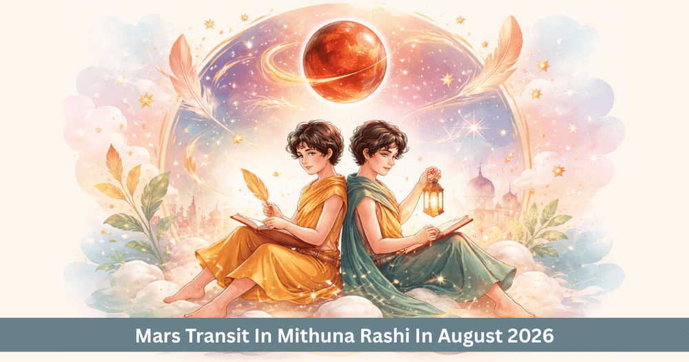 Mars Transit in Mithuna August 2026 Effects
