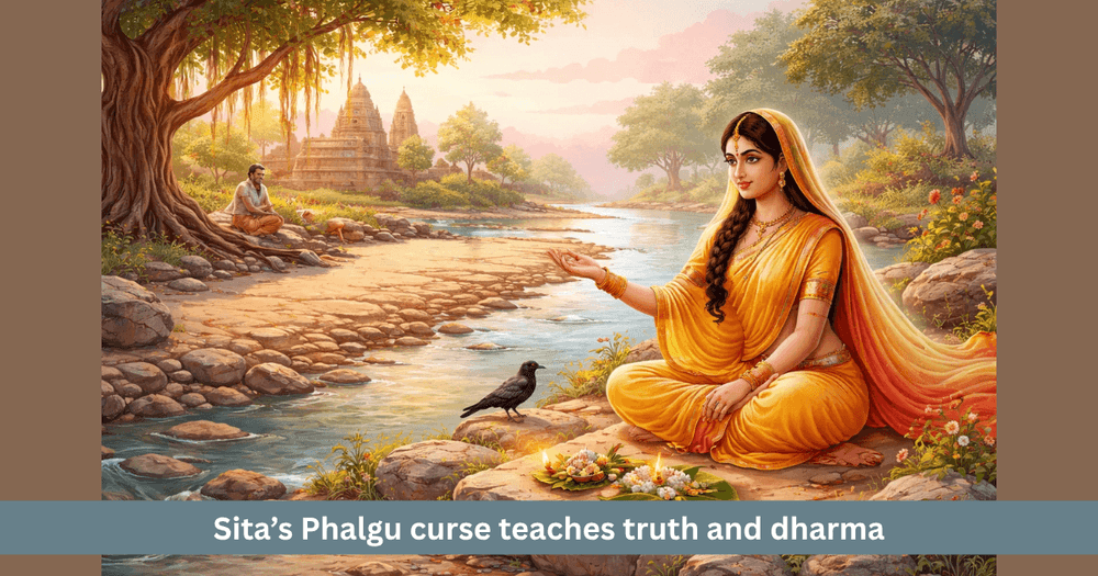 The Secret of Sita Cursing the Falgu River
