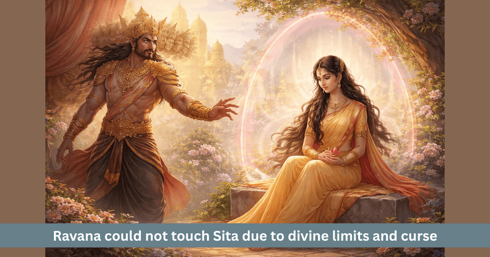 Ravana and Sita: Power vs Dharma