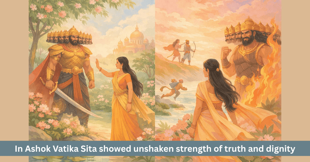 Sita Warning to Ravana