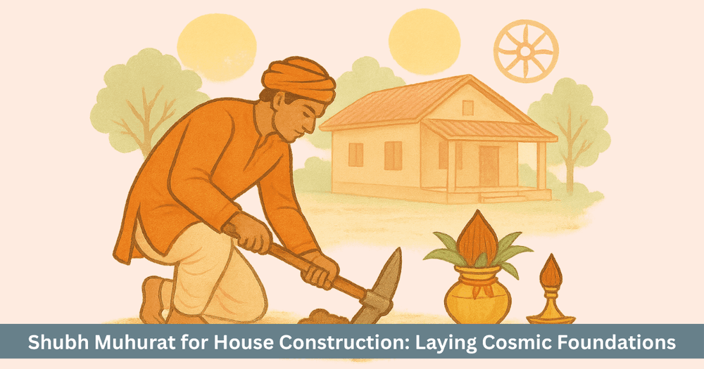 Shubh Muhurat for House Construction: Achieve Eternal Prosperity Through Vedic Astrology Science