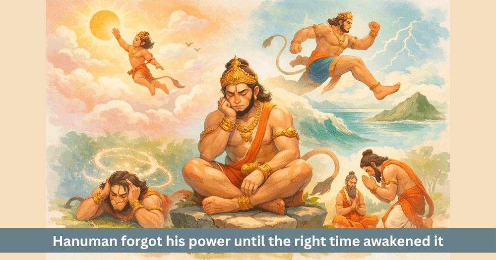 Hanuman’s Tale of Strength and Forgetfulness