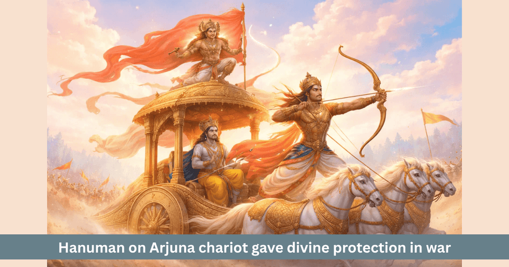 Hanuman on Arjuna’s Chariot: A Spiritual Tale