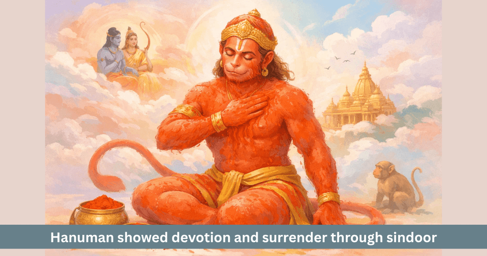 Hanuman and the Tale of Sindoor Devotion