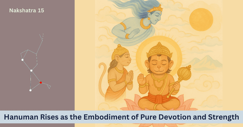 The Divine Birth of Hanuman: Does the Son of Vayu Harbor Supreme Strength, Devotion and the Spirit of Swati?