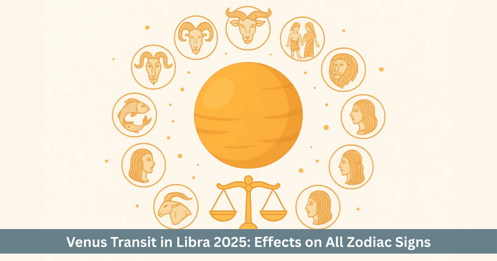 Venus Transit in Libra 2025: Astrological Effects & Remedies
