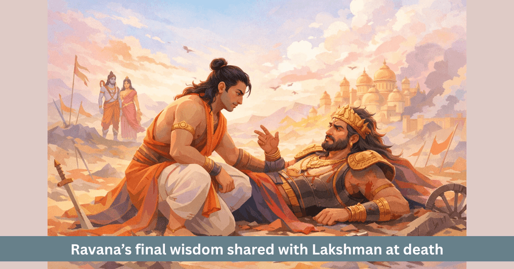 Ravana’s Final Teachings to Lakshmana