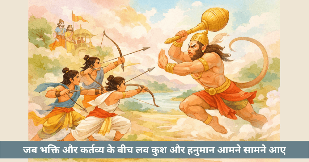 लव-कुश और हनुमान: युद्ध और भक्ति की कथा