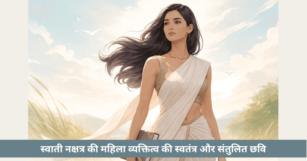स्वाति नक्षत्र महिलाएं: स्वतंत्र और आत्मनिर्भर