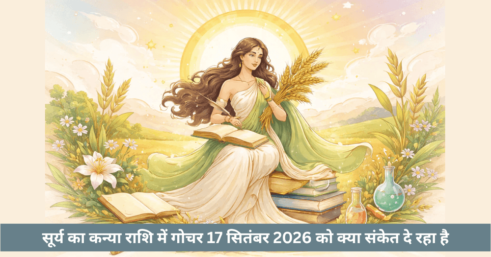 सूर्य का कन्या राशि में गोचर और व्यवस्थित जीवन