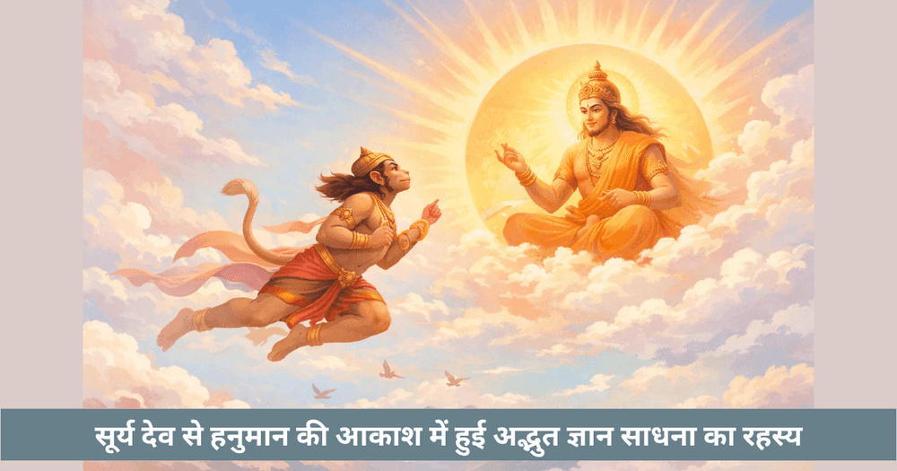 हनुमान और सूर्य देव का ज्ञान