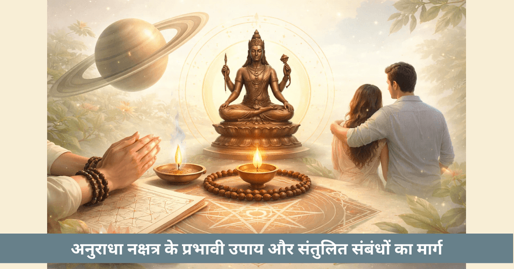 अनुराधा नक्षत्र: शनि और सूर्य उपाय