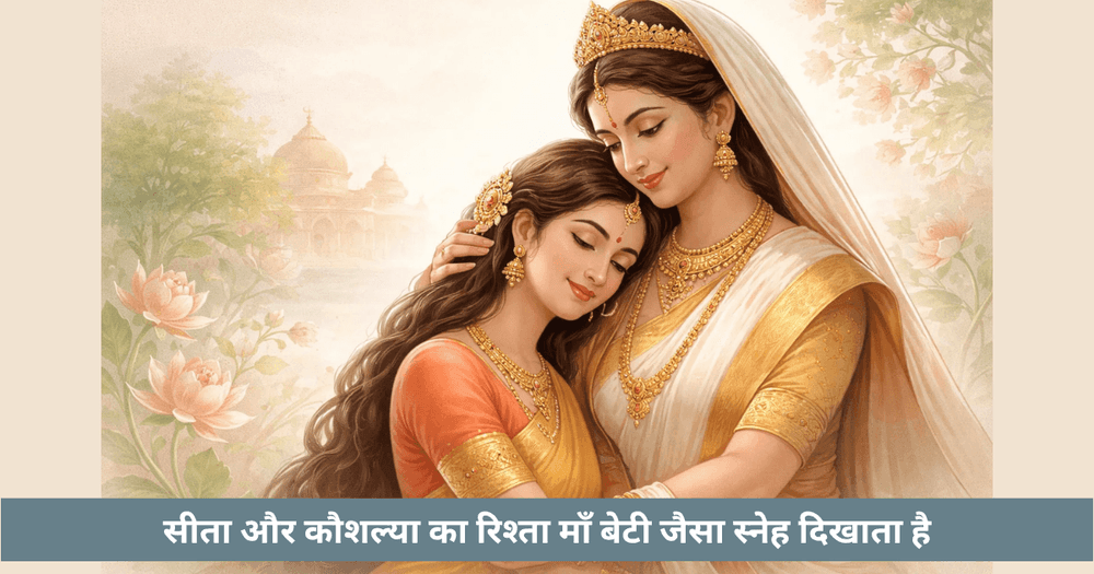 सीता और कौशल्या का दिव्य संबंध
