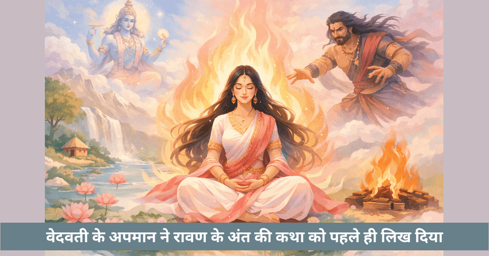 वेदवती और रावण का प्रारंभिक संघर्ष