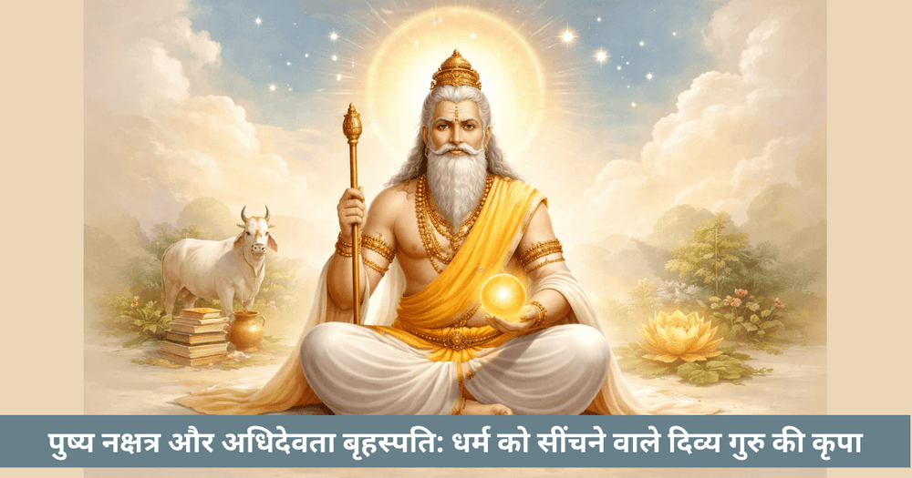 पुष्य नक्षत्र और बृहस्पति का गहन ज्ञान