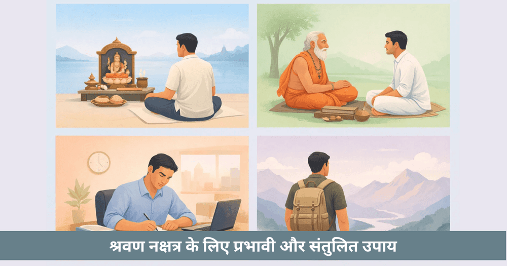 श्रवण नक्षत्र उपाय: स्पष्टता और संतुलन के लिए