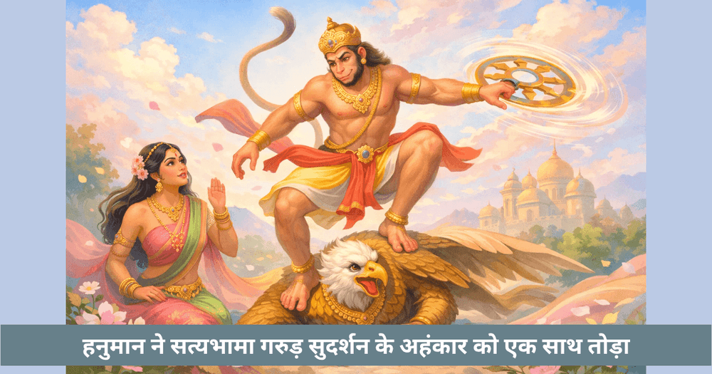 हनुमान और तीन अहंकार की कथा