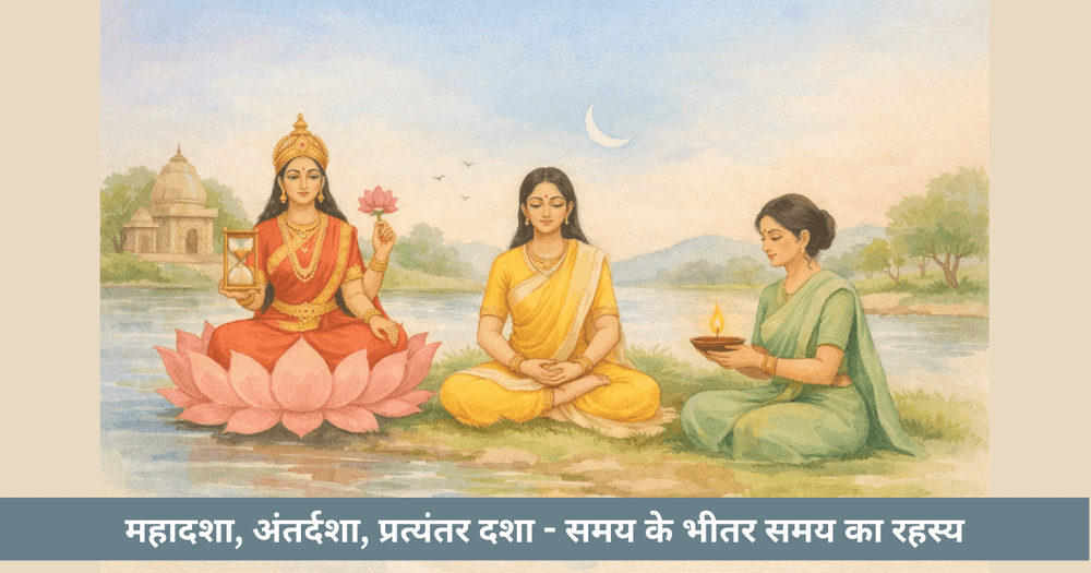 महादशा अंतर्दशा प्रत्यंतर दशा विंशोत्तरी दशा और जीवन घटनाएं